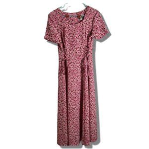 Vintage Floral Maxi/Midi Dress